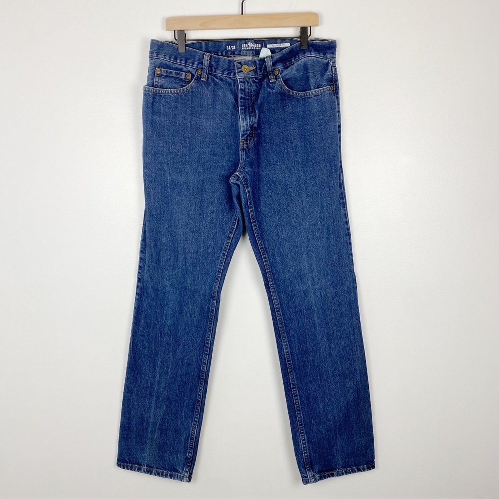 Mens urban pipeline straight leg jean size 34x34